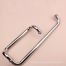 High Quality Polished plate Glass Door Pull Handle Set